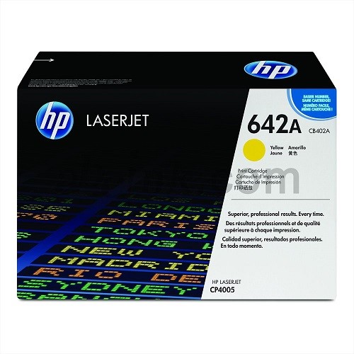 Toner HP 642A Amarelo CB402A 7500 Pág.